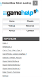 Mobile Screenshot of gamehelp.com